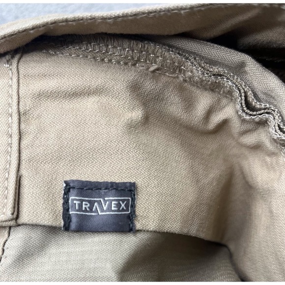 Eddie Bauer Mens Tan Canvas Utility Shorts Outdoor Casual Comfort - Picture 6 of 11